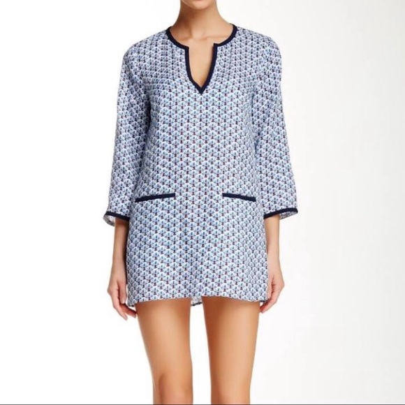Tory Burch Linen Cover Up. Size XS - Picture 1 of 3